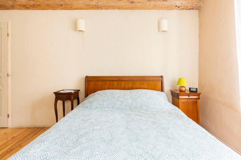 Chambre Double Cosy - Gite De La Louve Fougax-et-Barrineuf Esterno foto